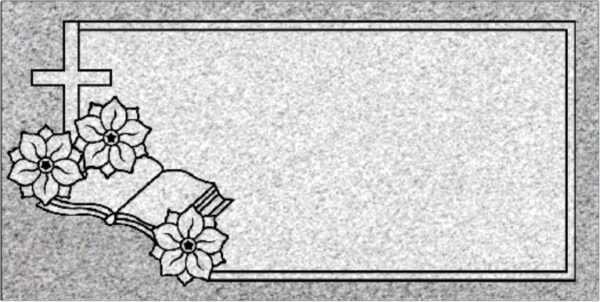 NP-001 Single Marker 28x14x4 (Vase Option)